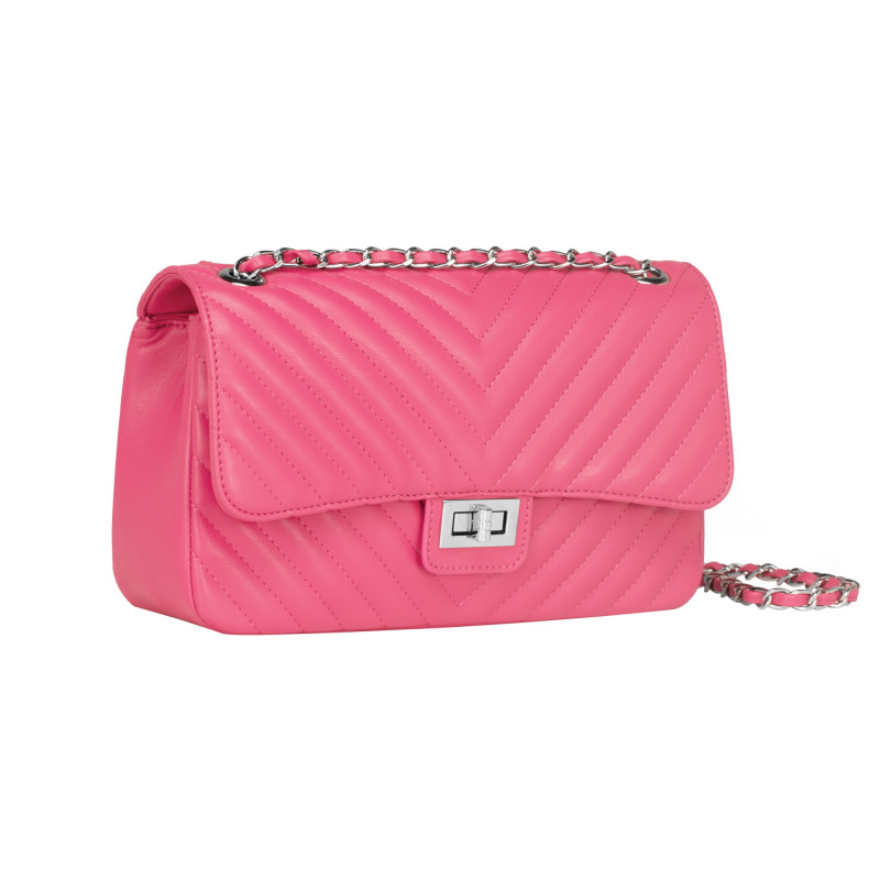 Badgley Mischka Vegan Leather Blush Pink Quilted Messenger Bag Purse NWT  $149 | eBay